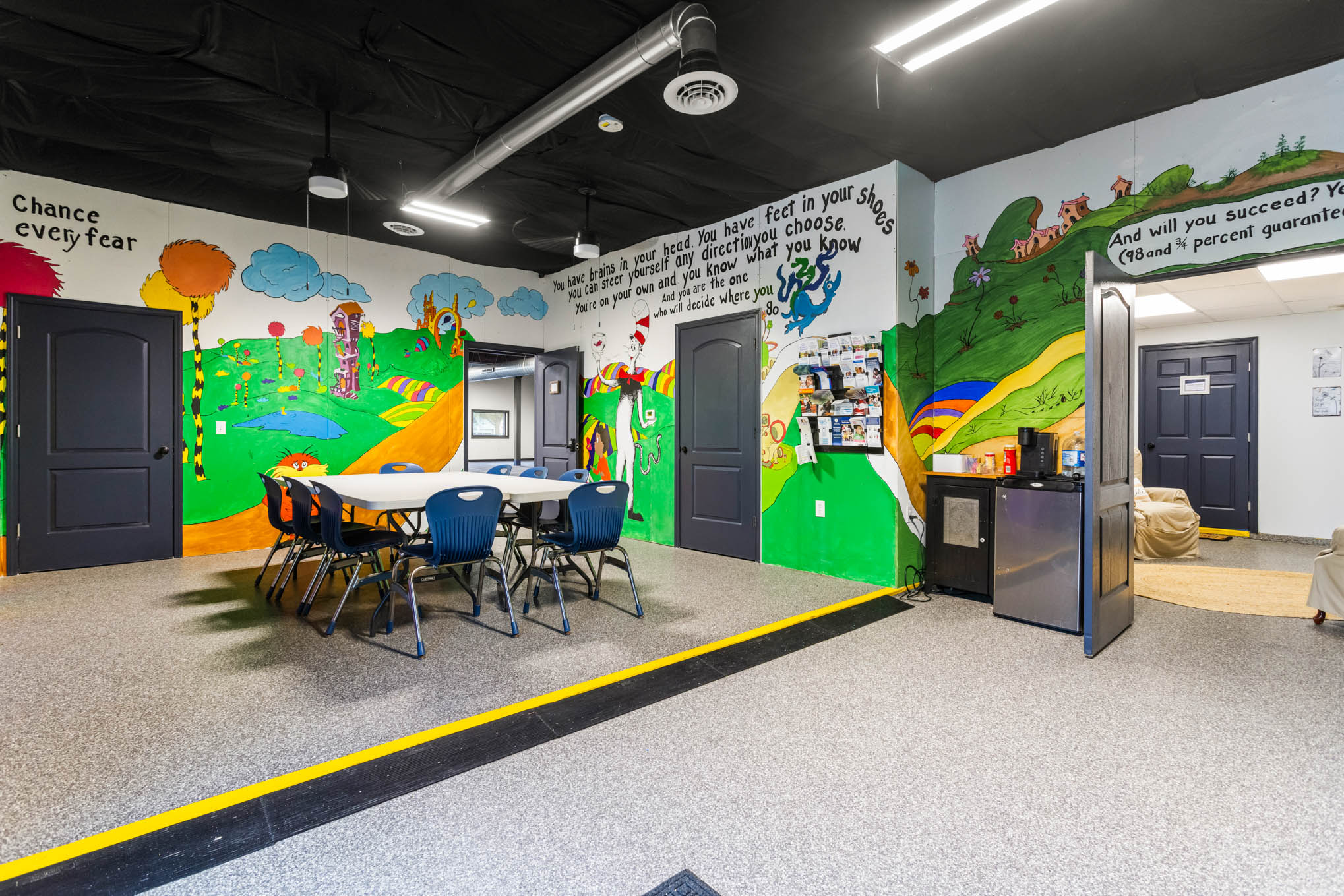 Children's area inside The Goose
