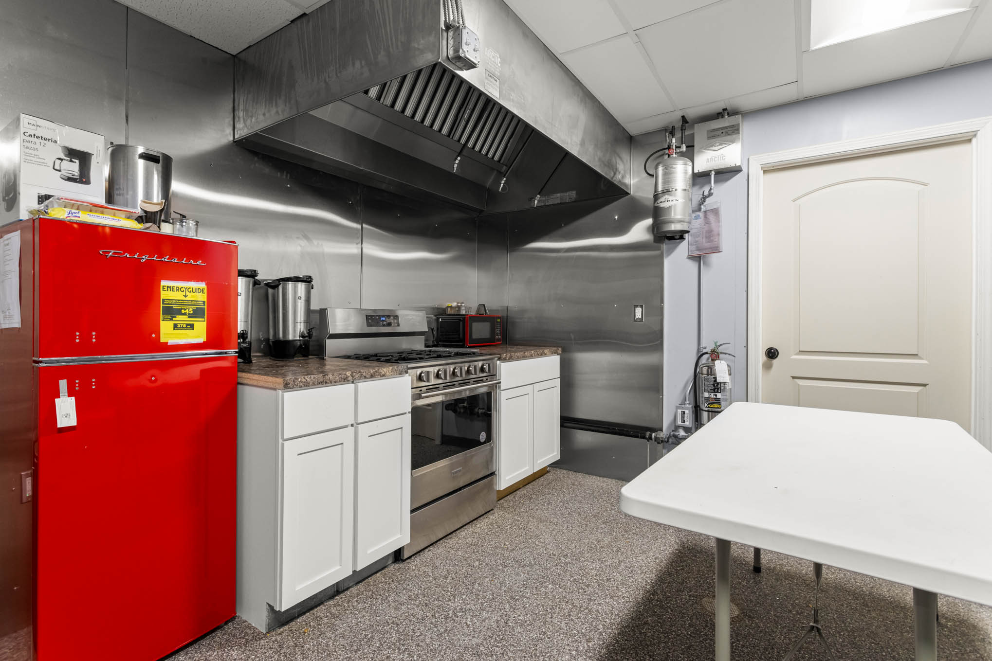 Event kitchen at The Goose
