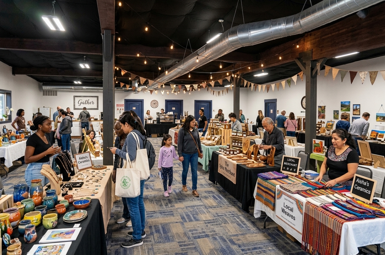 Lammy Teon's Fall Pop-Up Party community vendor market